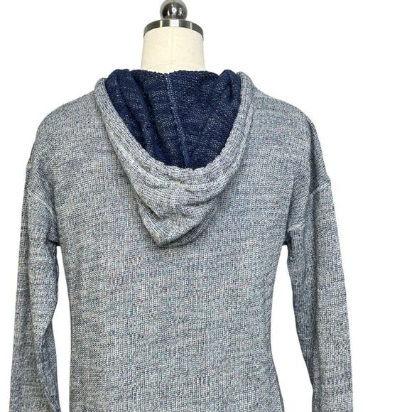 Soft Surroundings Lazy Day Terry Lounge Dress in Navy | XS - Picture 10 of 12